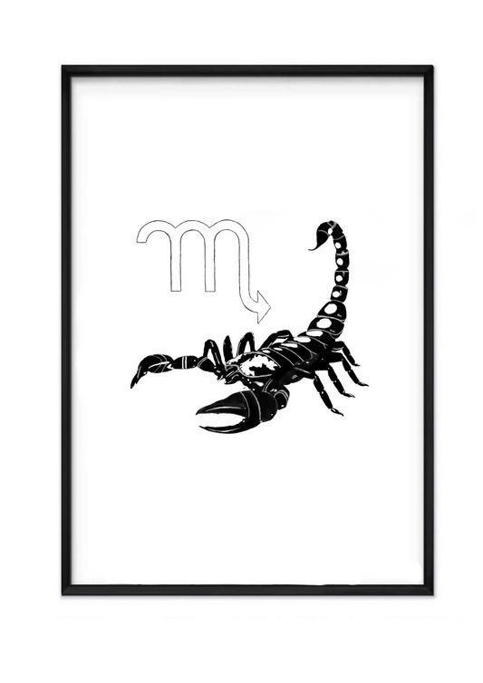 Download and print out the Scorpio Zodiac